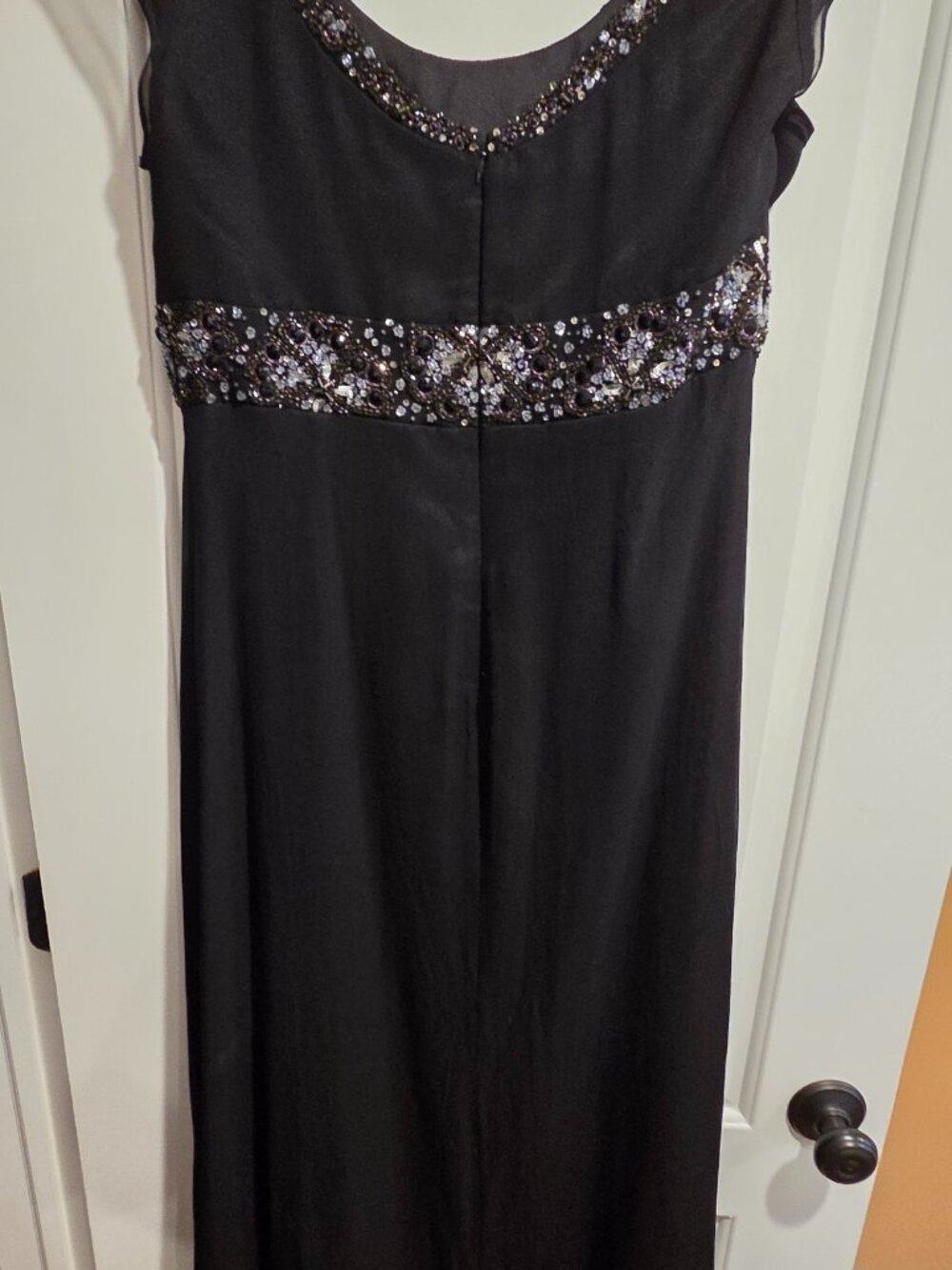 Formal Black Adrianna Papell Dress. Size12